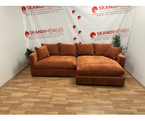 Sofa COMFY (Kampinė šezlongas)(Ekspozicija)